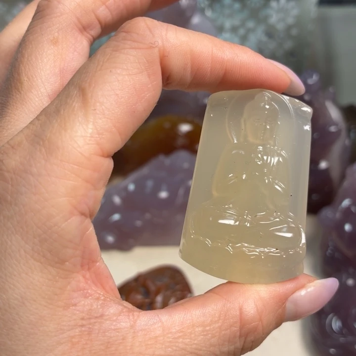 玛瑙/玉髓未镶嵌吊坠(不含链)