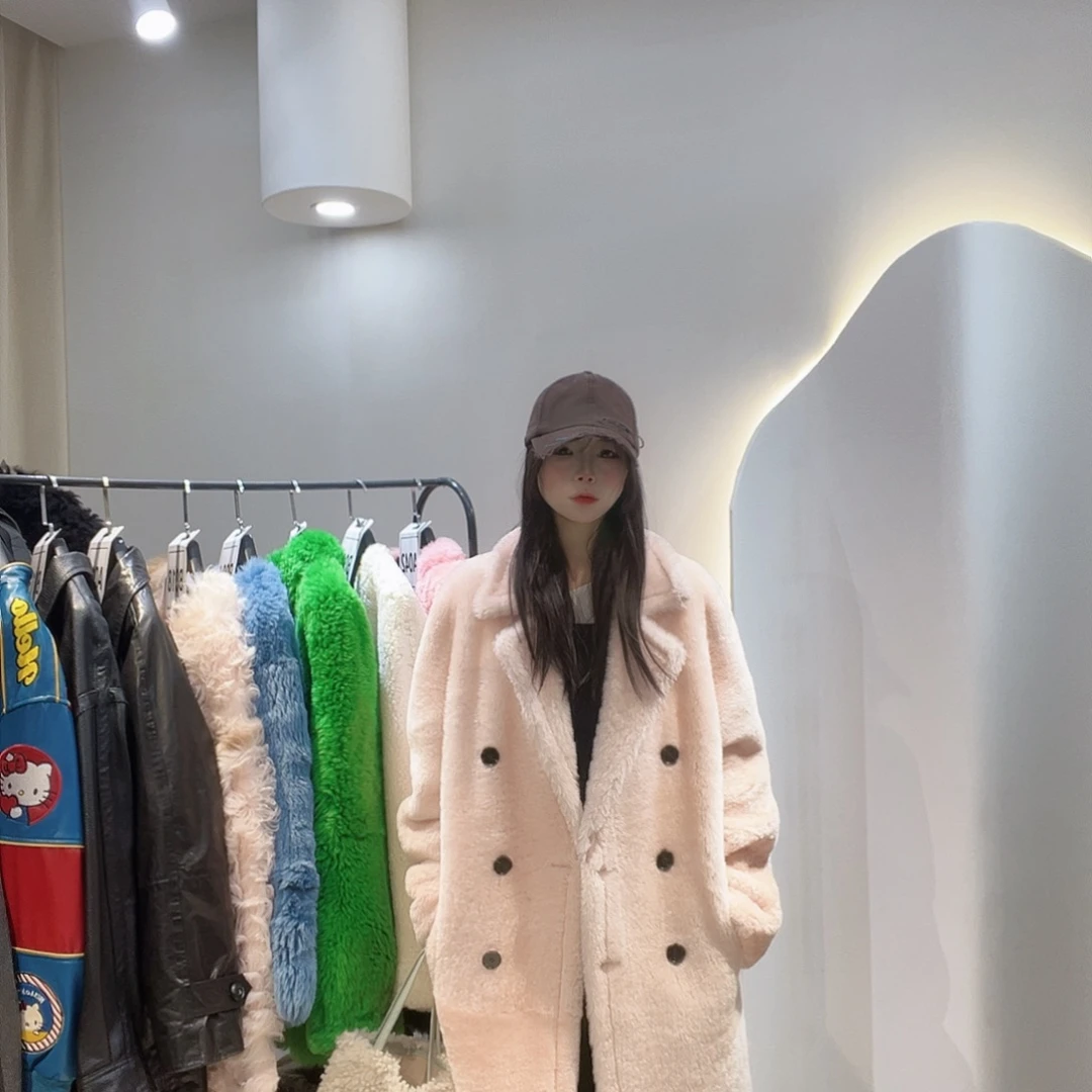 L***8真皮皮毛一体外套224-150