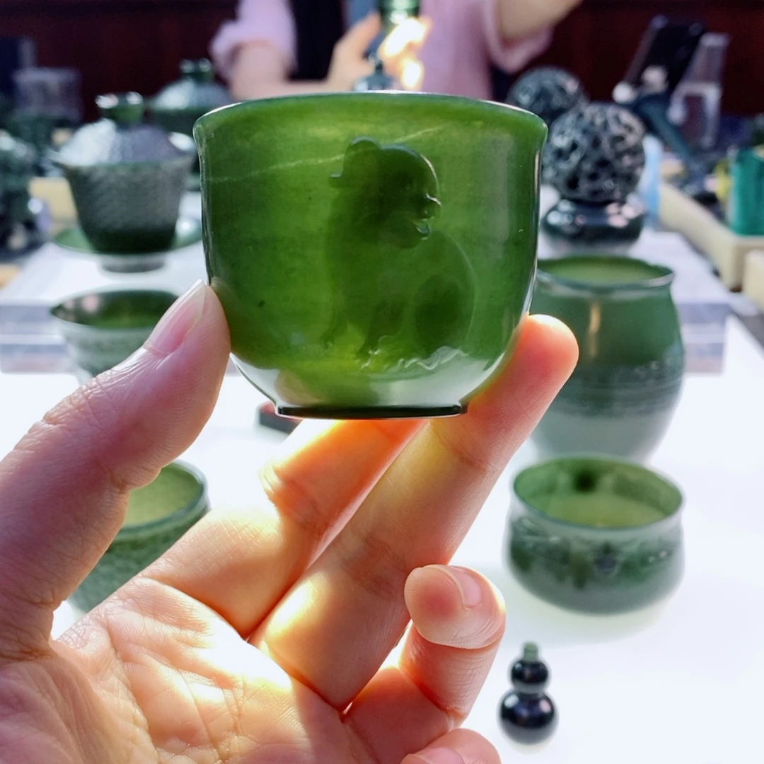 和田玉（青玉）未镶嵌摆件