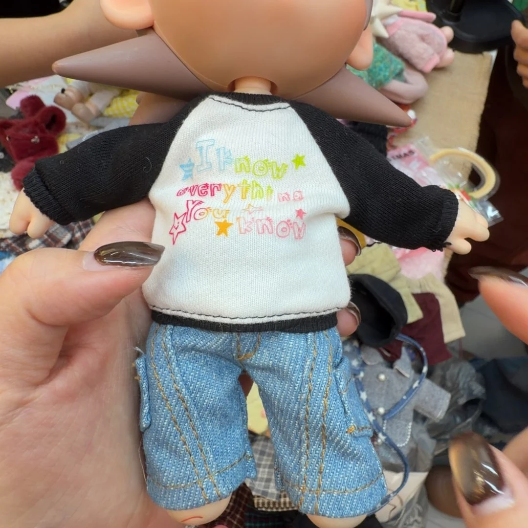 不***女两件套娃衣卫衣+弯刀裤