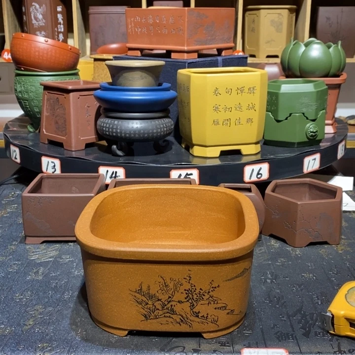 紫砂花盆紫砂文化