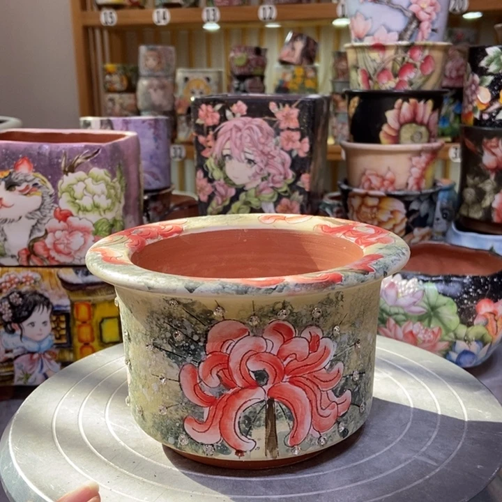 景德镇艺术手绘作品