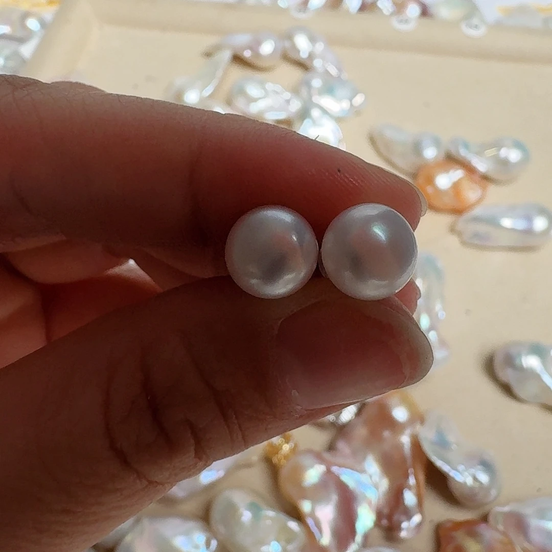 淡水珍珠颈饰银S925镶嵌