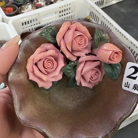 瓷片柴烧 柴烧柴烧283