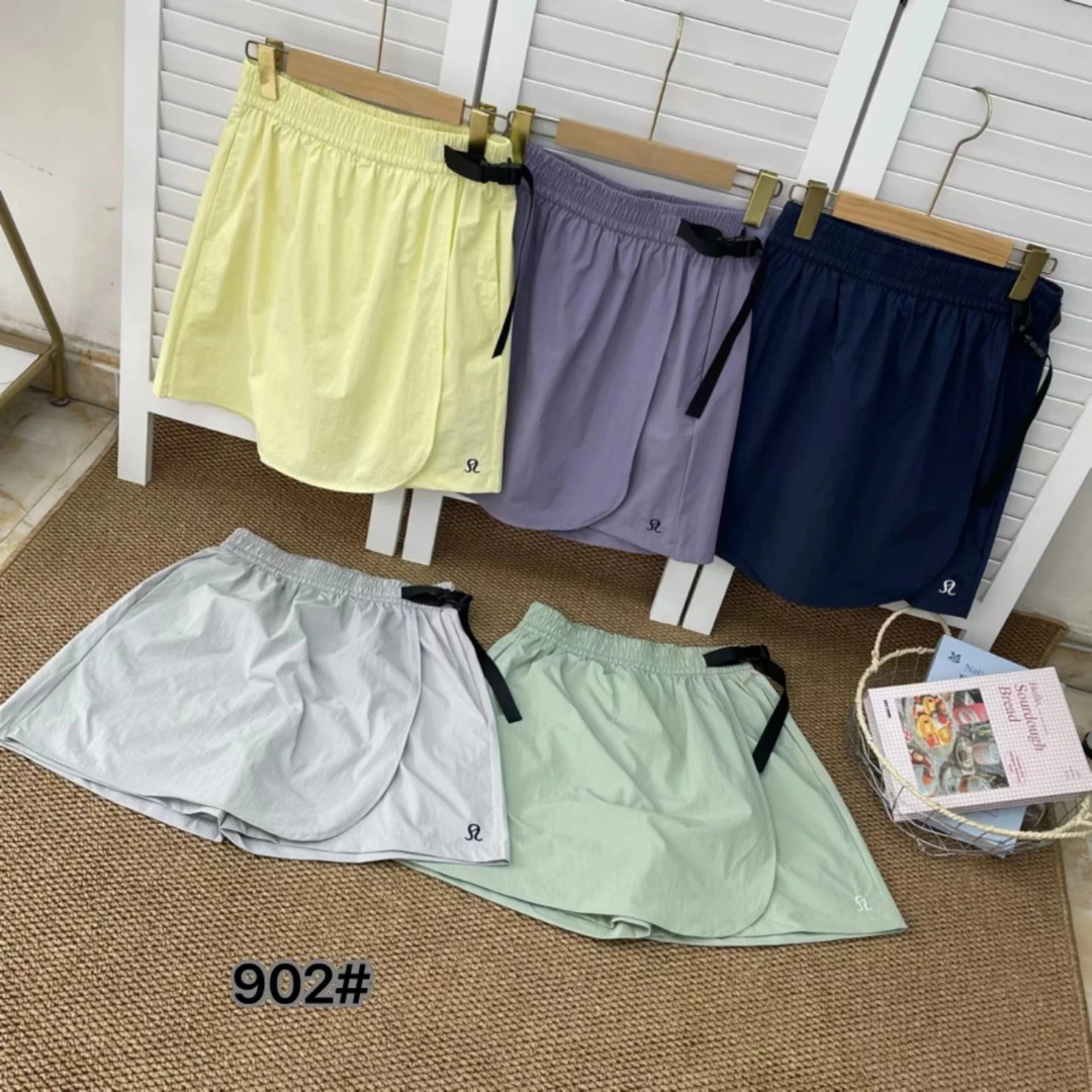 阿悄家 夏季新款 简约百搭裤裙#902