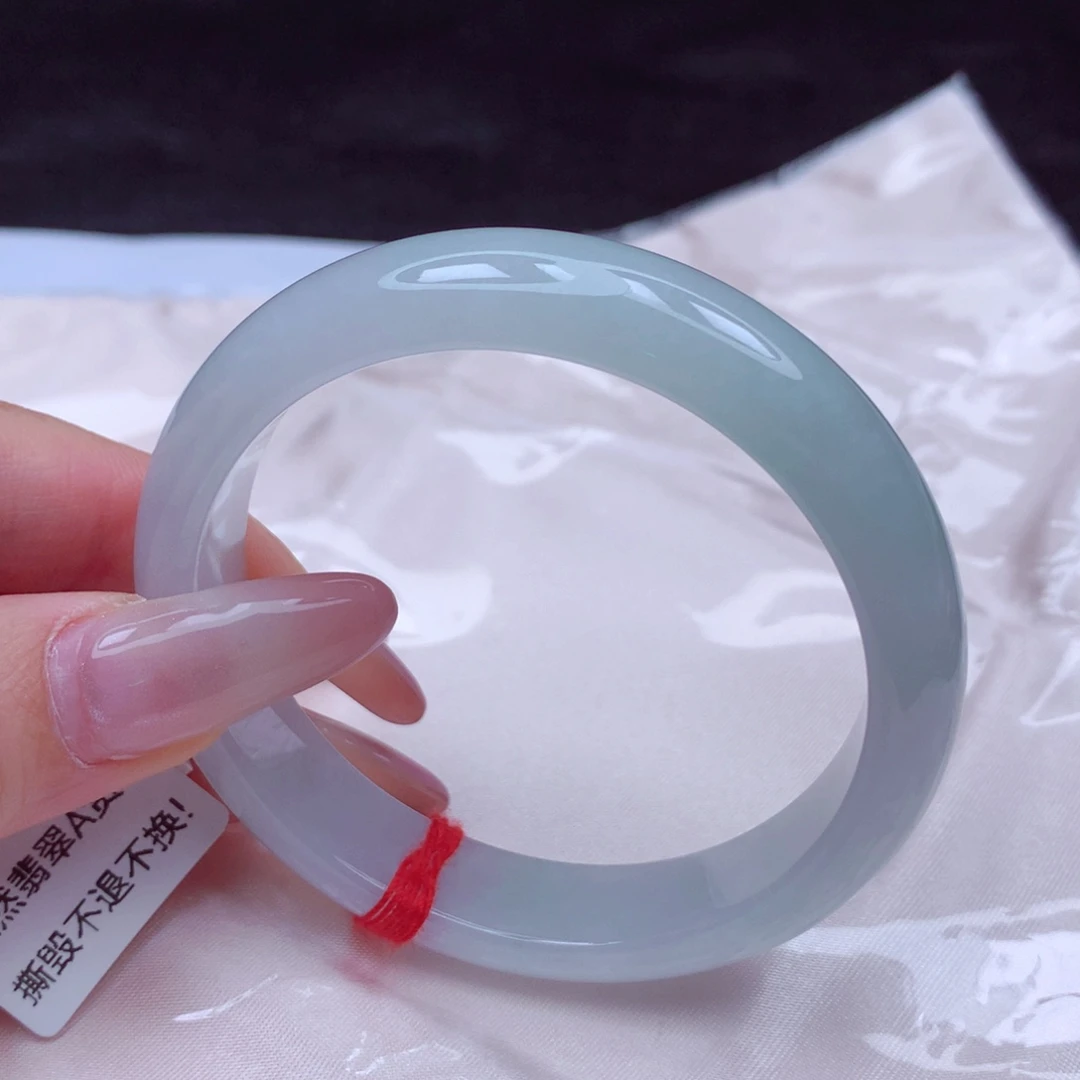 翡翠未镶嵌手镯手镯55