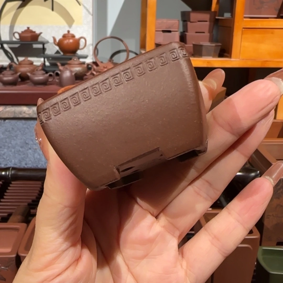 紫砂花盆口径4.5pgdmdt2.5