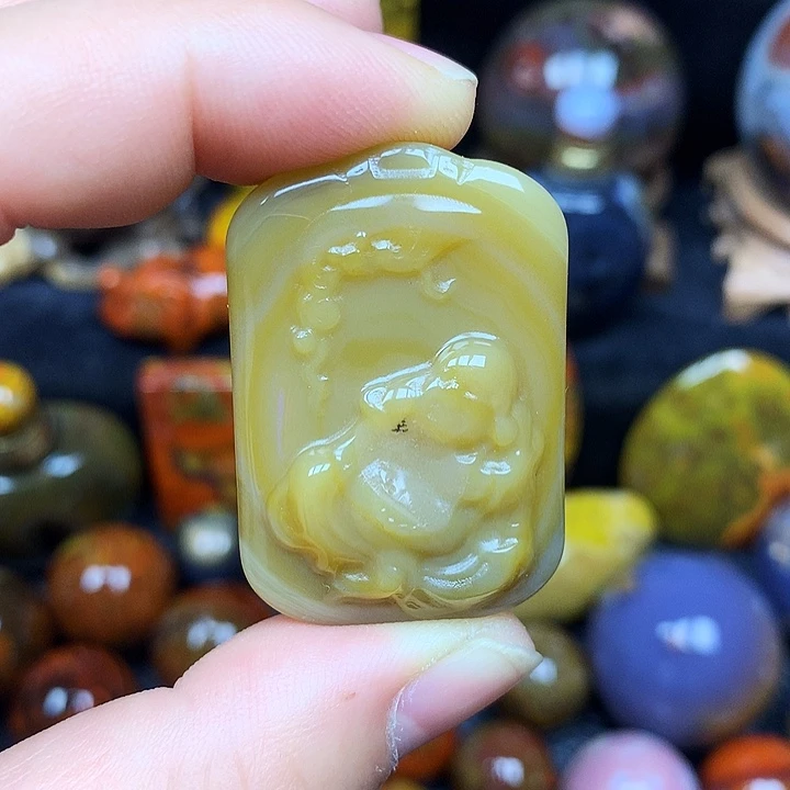 玛瑙/玉髓未镶嵌颈饰