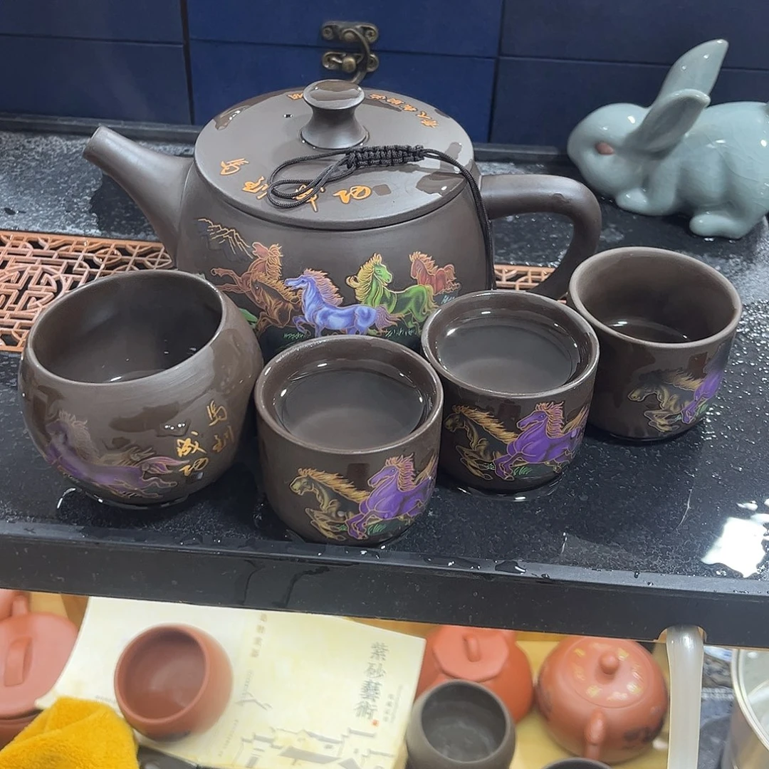 茶杯紫砂紫砂壶一壶4杯