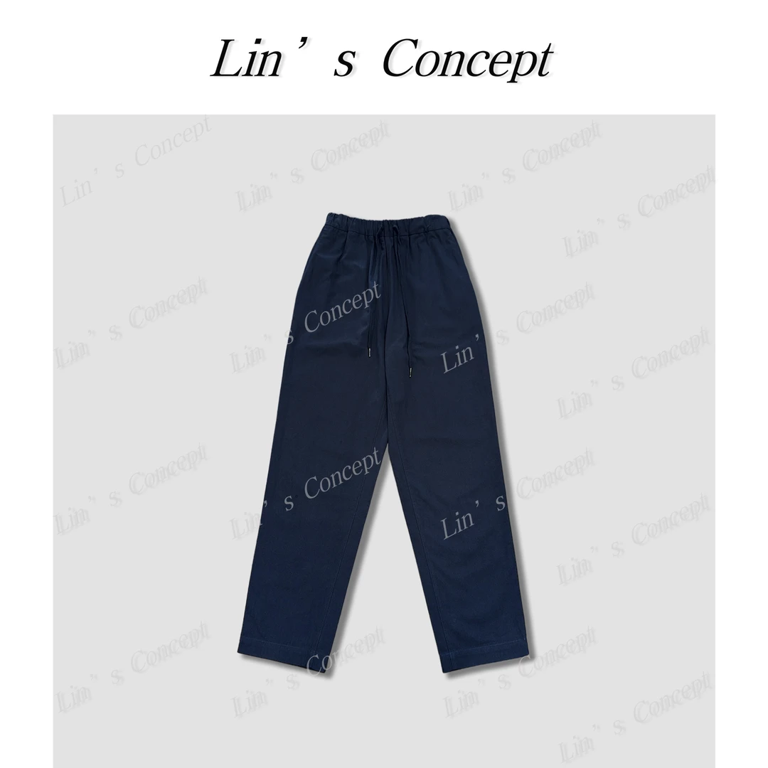 【Lin's concept】ZC肌理感极简抽绳休闲裤DL6828