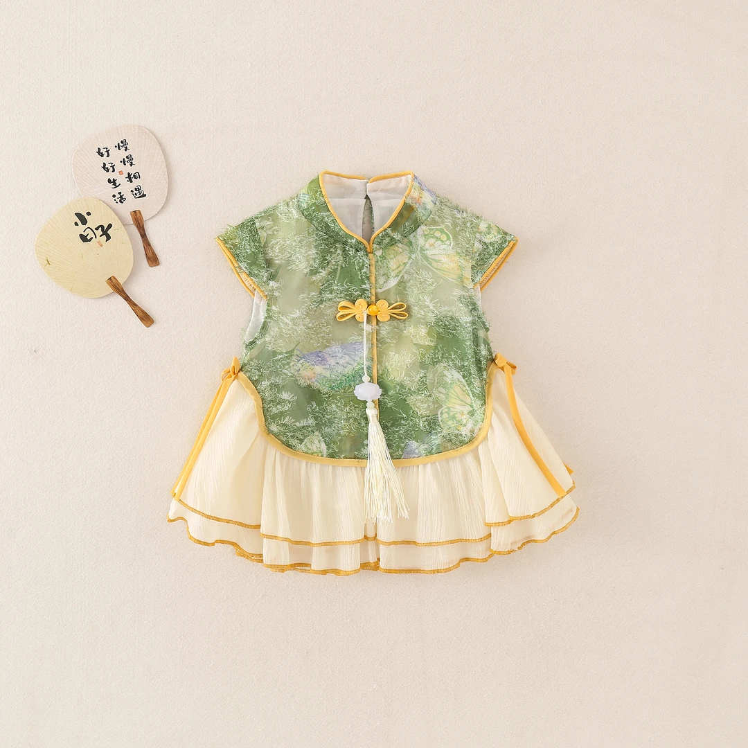 薄款夏装婴幼儿连衣裙童装夏季新款薄款洋气宝宝小女孩裙子新潮