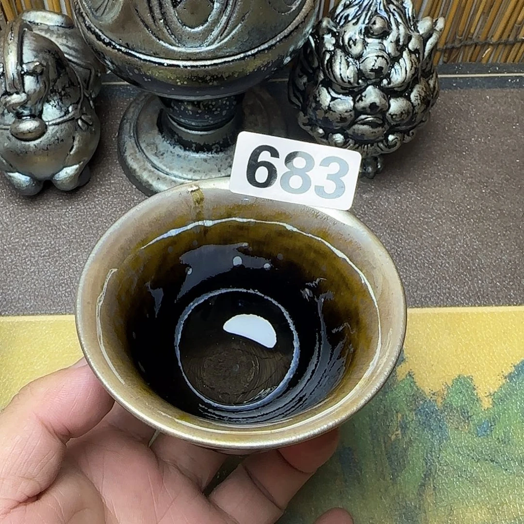 茶盏主人杯龙窑柴烧全手工