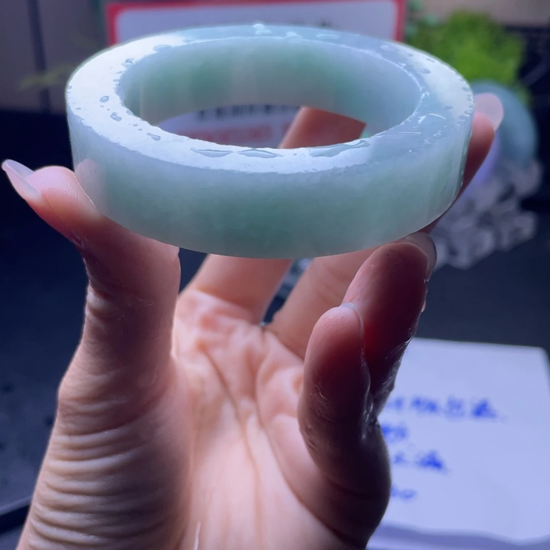 可***甜未镶嵌定制翡翠翡翠