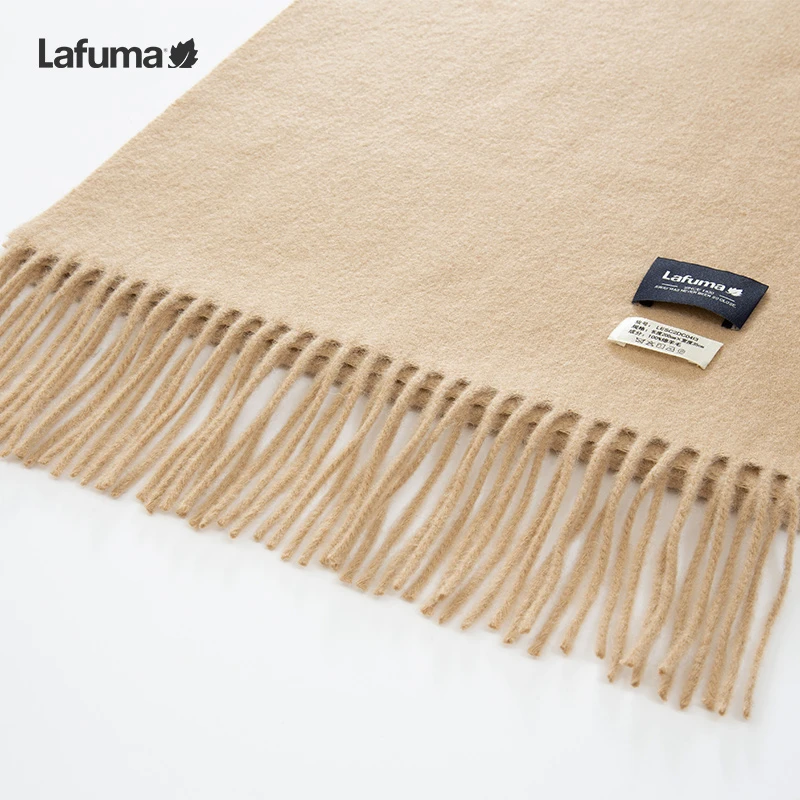 LAFUMA乐飞叶户外新品露营骑行柔软男女羊毛围巾多功能LESC2DC04