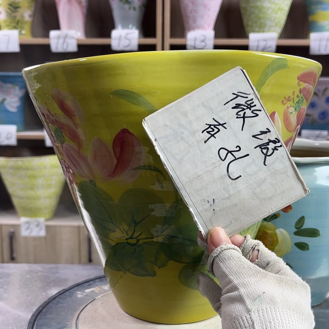景德镇陶瓷花盆花盆
