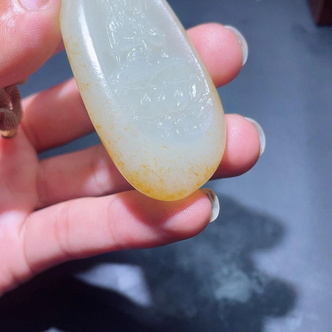 和田玉把件未镶嵌D2 