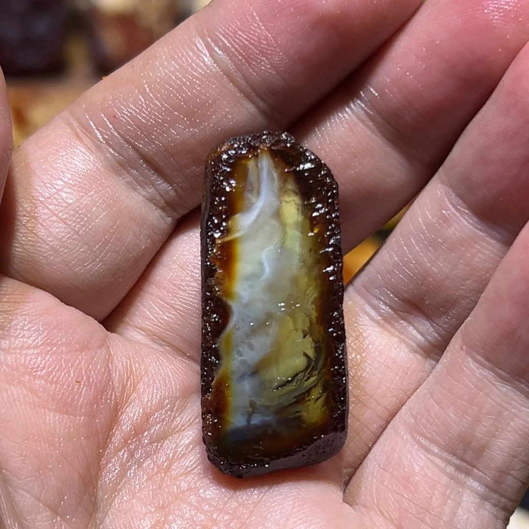 嘟***肉定制琥珀未镶嵌琥珀蜜蜡