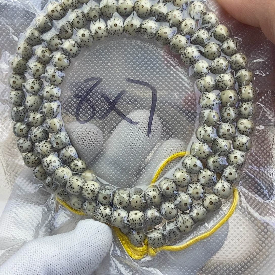 星月菩提吊坠87糯冰卡姿兰大眼