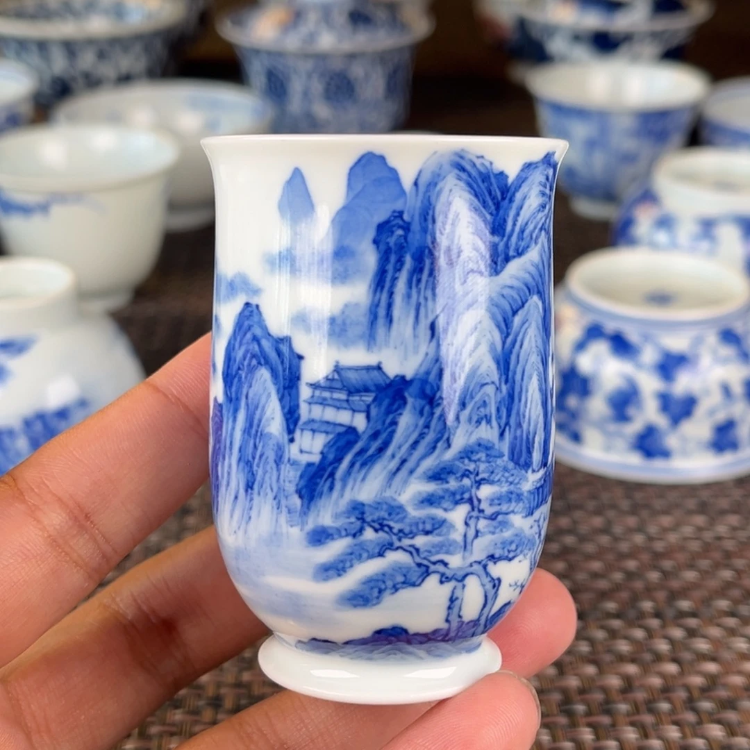 瓷片景德镇陶瓷杯子