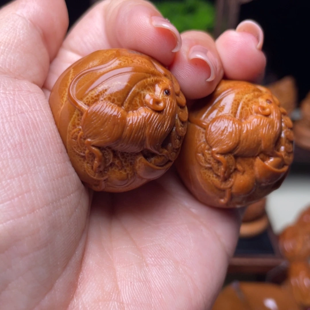 吊坠橄榄核代代鼠钱手球