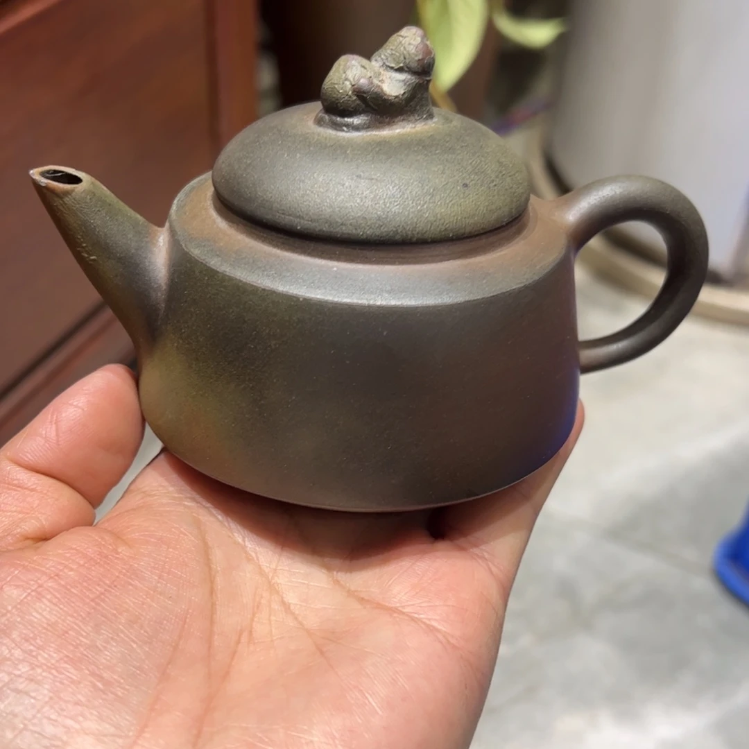 贵台龙窑柴烧茶壶75暴*熊