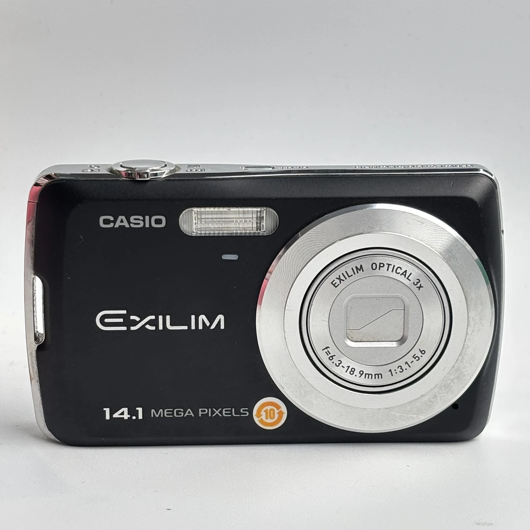 9新 Casio/卡西欧 Z37黑色1410W像素3倍光变复古ccd数码相机