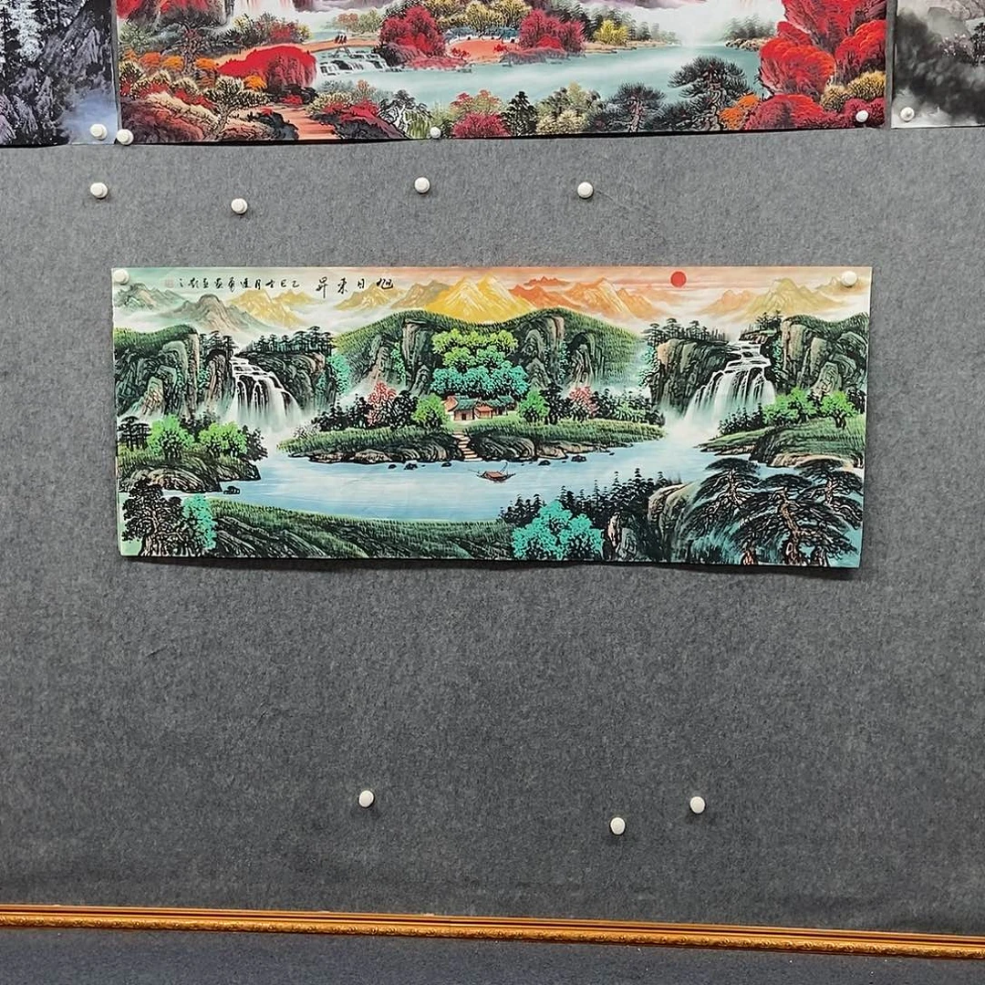 国画小六尺山水一幅