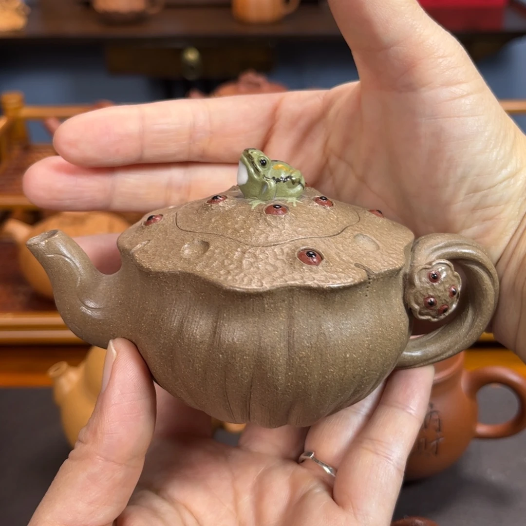 紫砂茶壶宜兴紫砂壶半手工制作