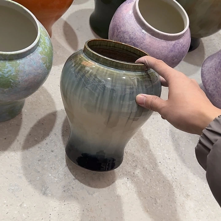 钧瓷手工艺品正品无孔无孔