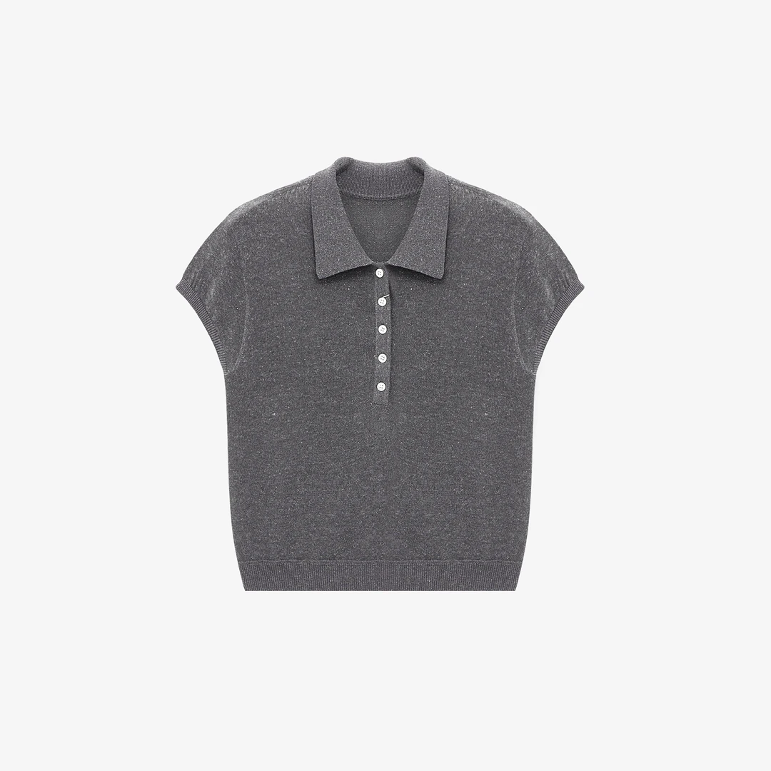 夏季百搭休闲设计师针织衫-JKK000354【阿邱时尚社】