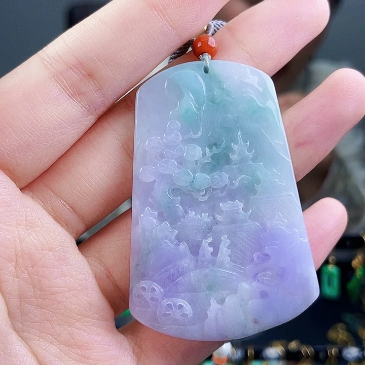 翡翠颈饰未镶嵌饰品