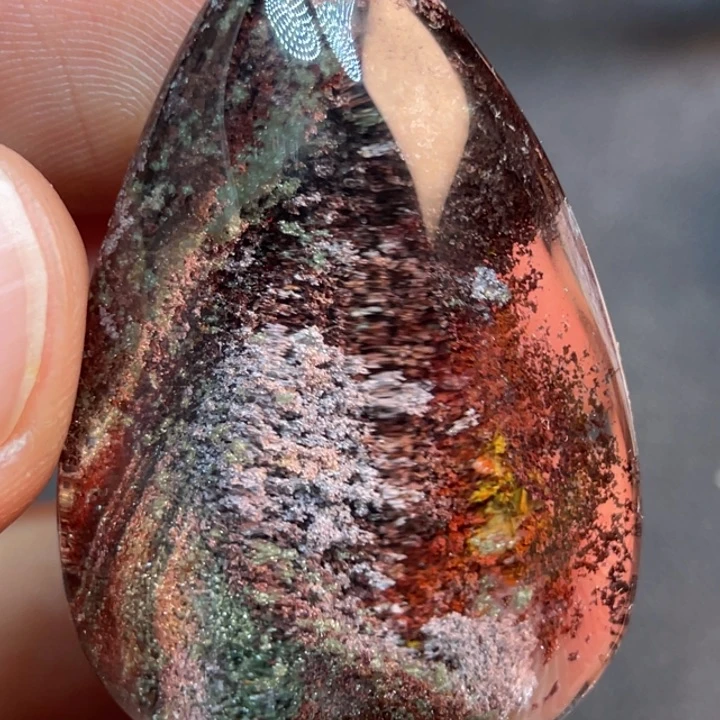 水晶颈饰未镶嵌c****g脖子