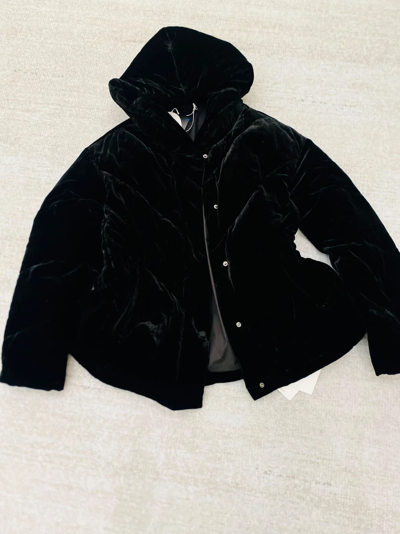 【珍珍美学馆】女连帽休闲风鹅绒轻职风外套28876324