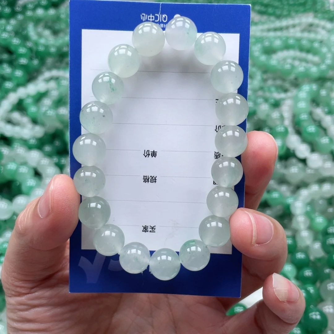 未镶嵌手串石英质玉（非洲翠）