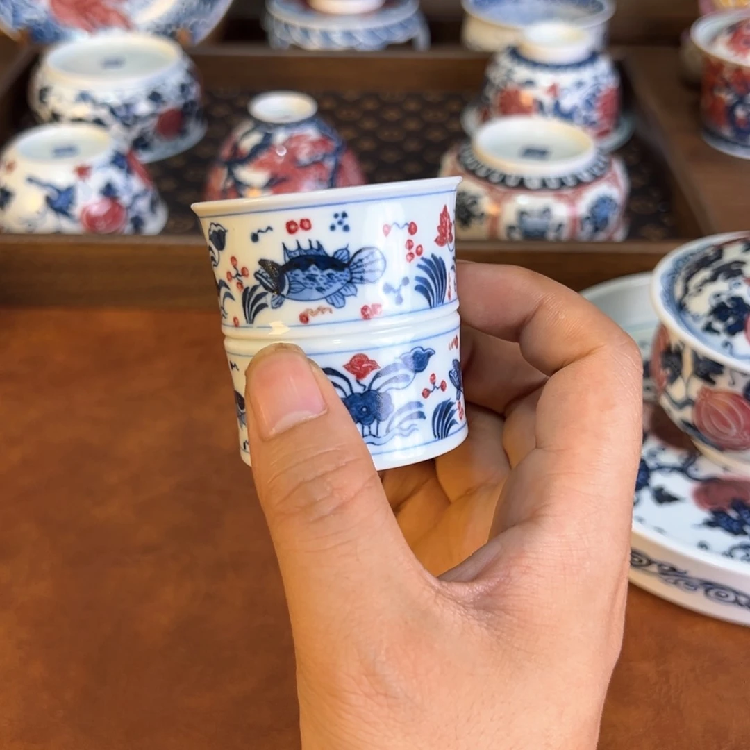 摆件国****魏景德镇陶瓷手工手绘