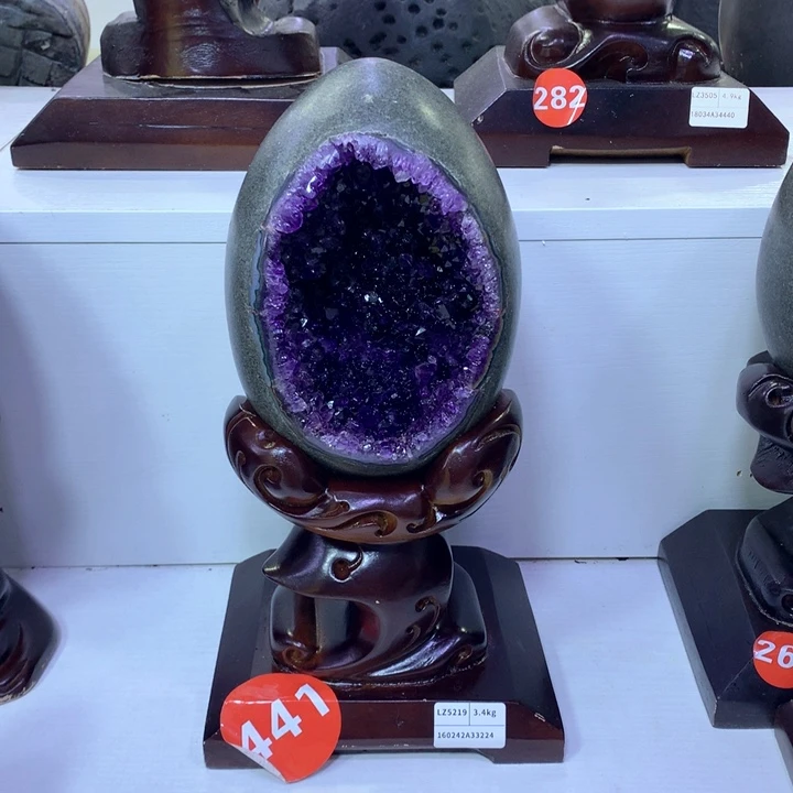 紫晶大型摆件（非配饰）未镶嵌