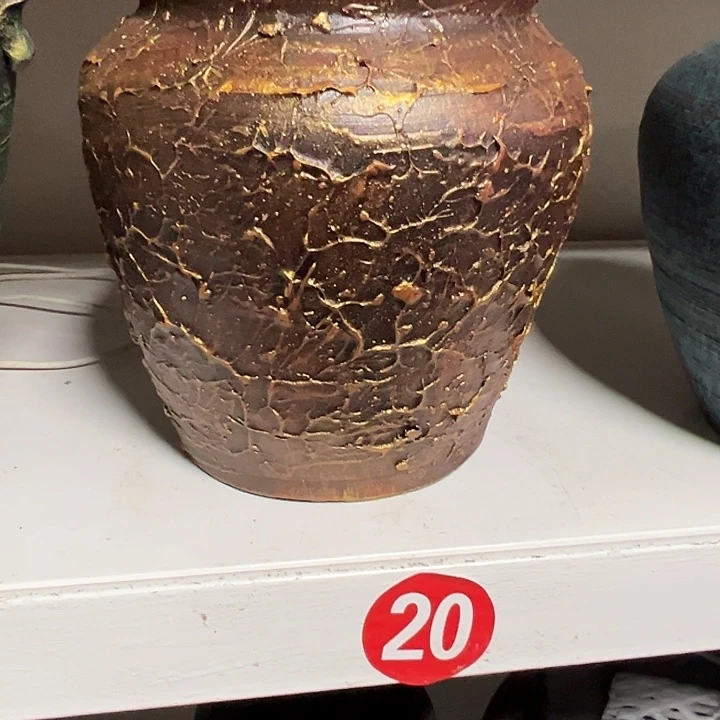 金色浮雕高20口14带孔