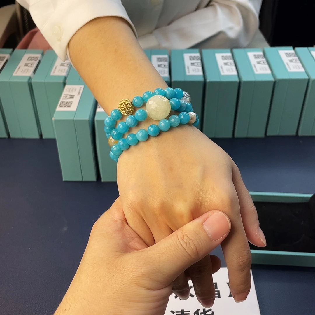 银S925镶嵌手链水晶