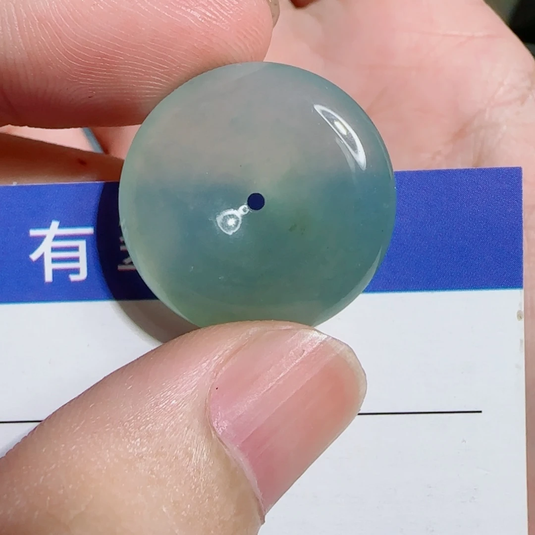 翡翠未镶嵌吊坠(不含链)平安扣