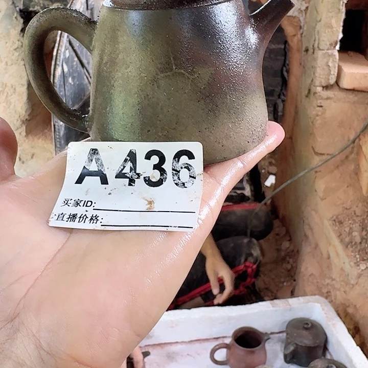 茶壶紫砂坭兴陶柴烧