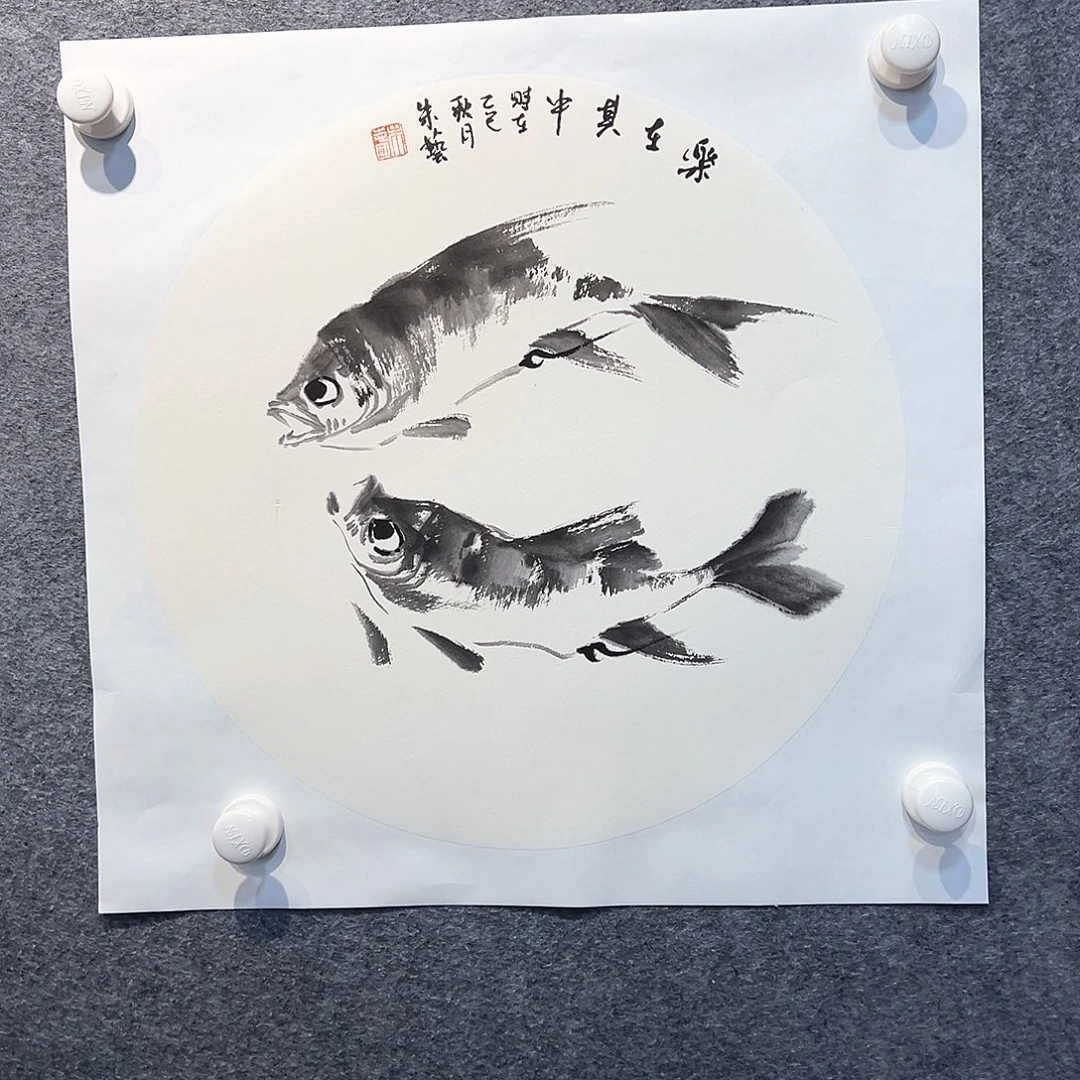 国画纯手绘系列画心