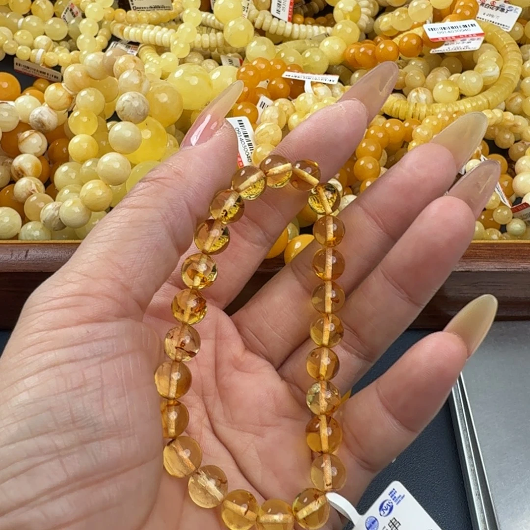 琥珀未镶嵌珠宝奇石