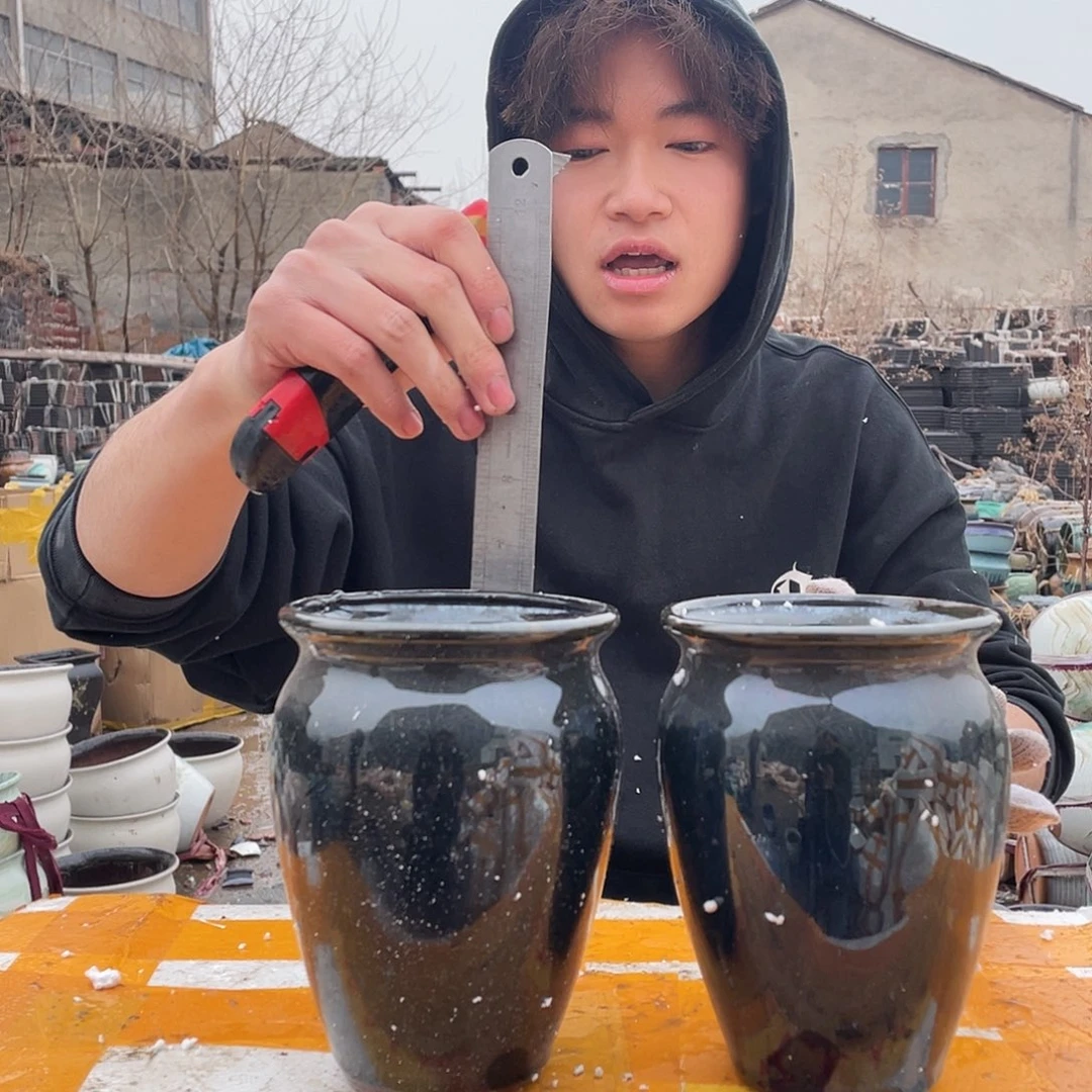 红陶宜兴紫砂花盆