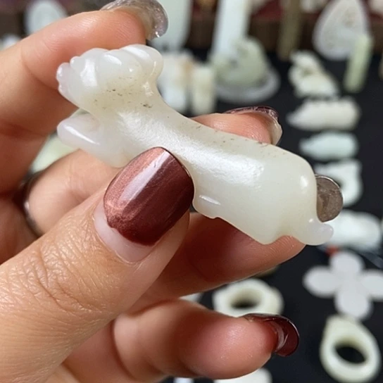 和田玉（糖玉）未镶嵌挂件