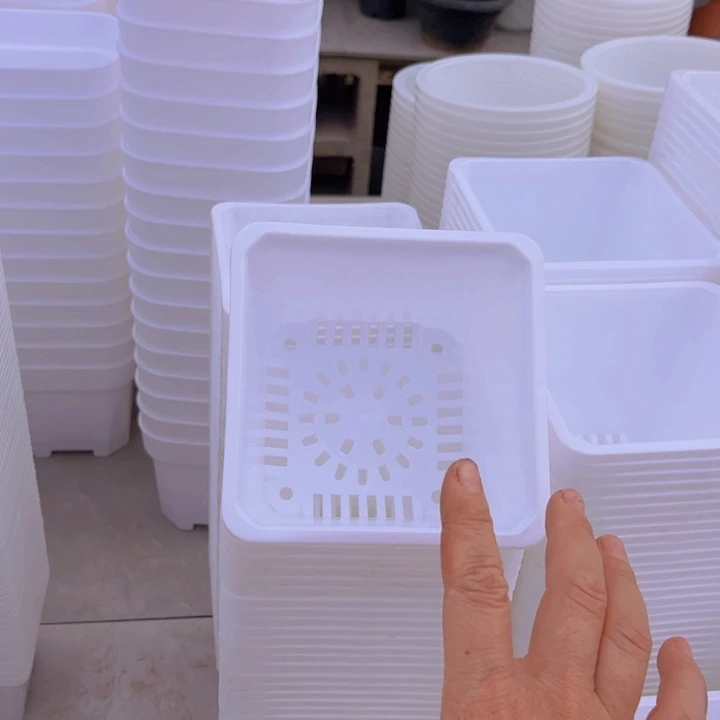 树脂白方口13高10一组20