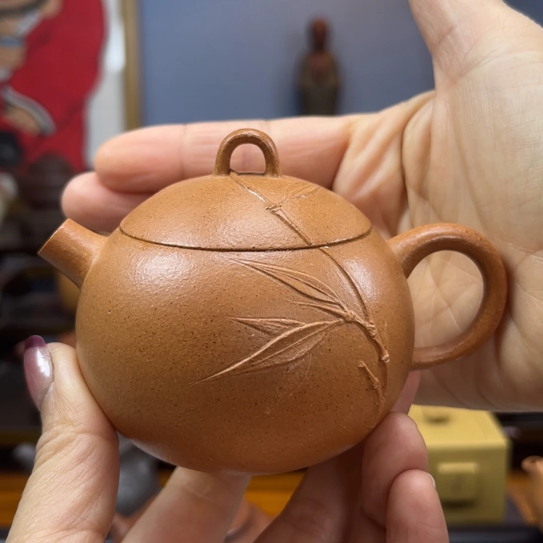 紫砂茶具半手工制作