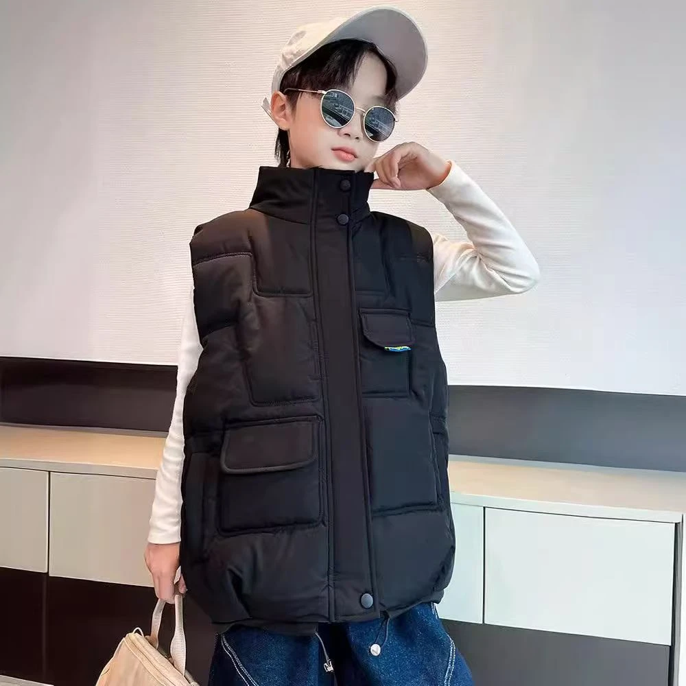 4493羽绒棉无袖马甲