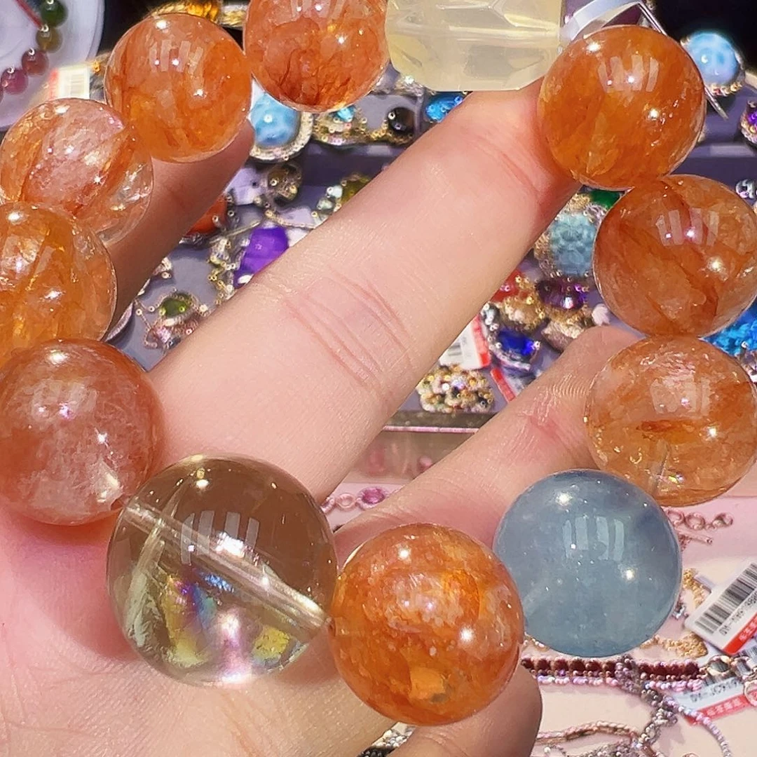 未镶嵌手链水晶多宝