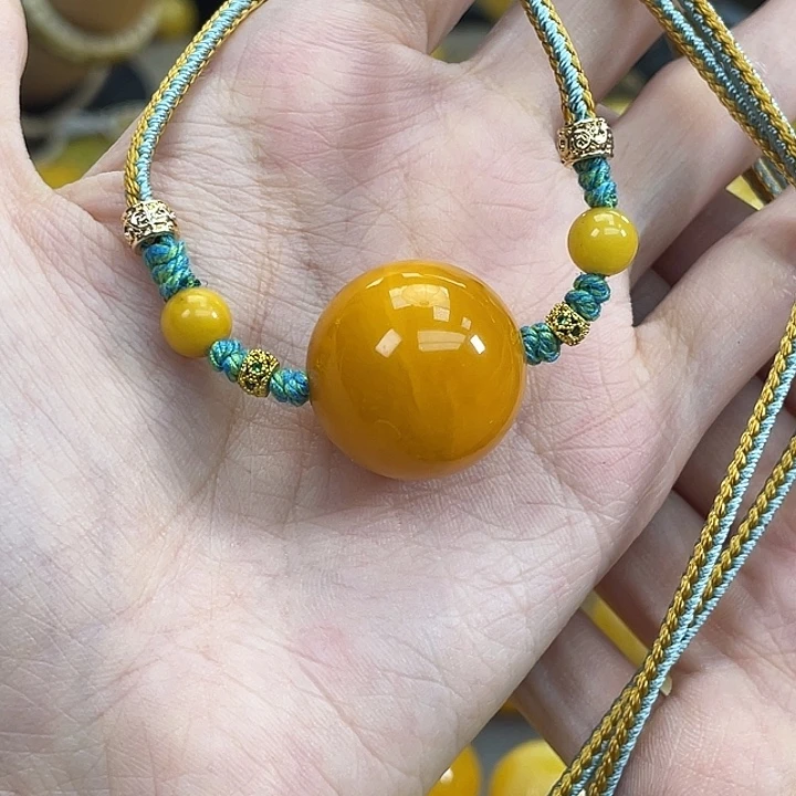琥珀未镶嵌珠宝奇石琥珀蜜蜡J9