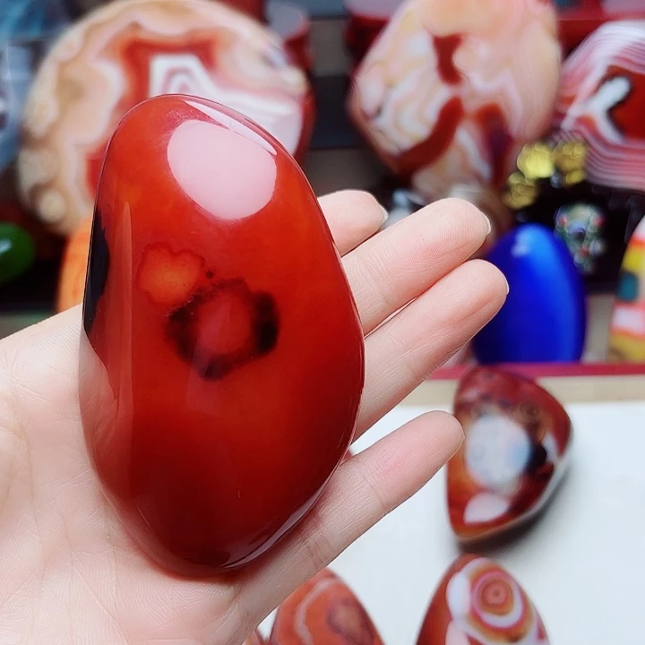 山***峰未镶嵌玛瑙/玉髓珠宝半成品